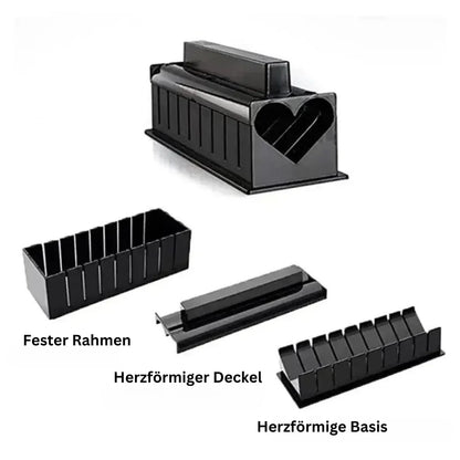 BowLift | Sushi Rolls and Cutting Set – Practical Sushi Kit with Templates and Accessories