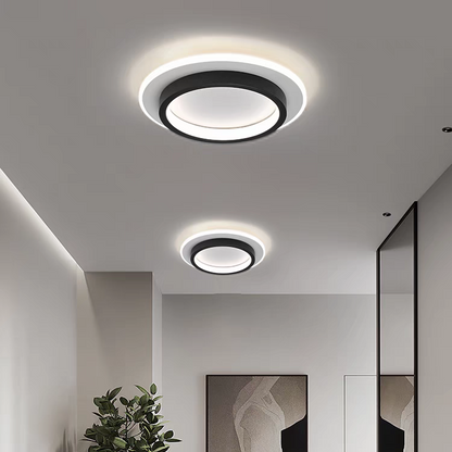 Round Metal Acrylic LED Ceiling Light | Karnz