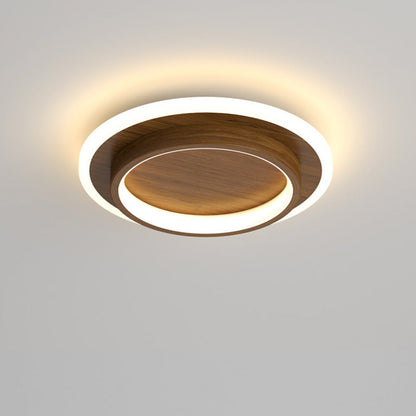 Round Metal Acrylic LED Ceiling Light | Karnz