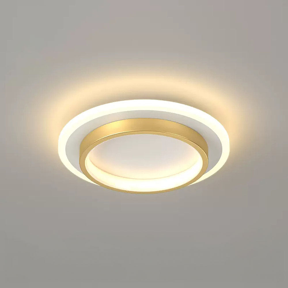 Round Metal Acrylic LED Ceiling Light | Karnz