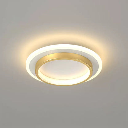 Round Metal Acrylic LED Ceiling Light | Karnz