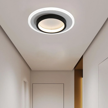 Round Metal Acrylic LED Ceiling Light | Karnz