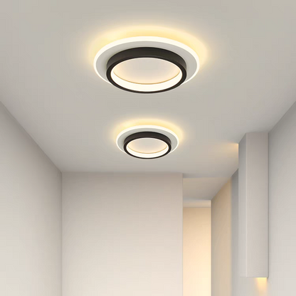 Round Metal Acrylic LED Ceiling Light | Karnz