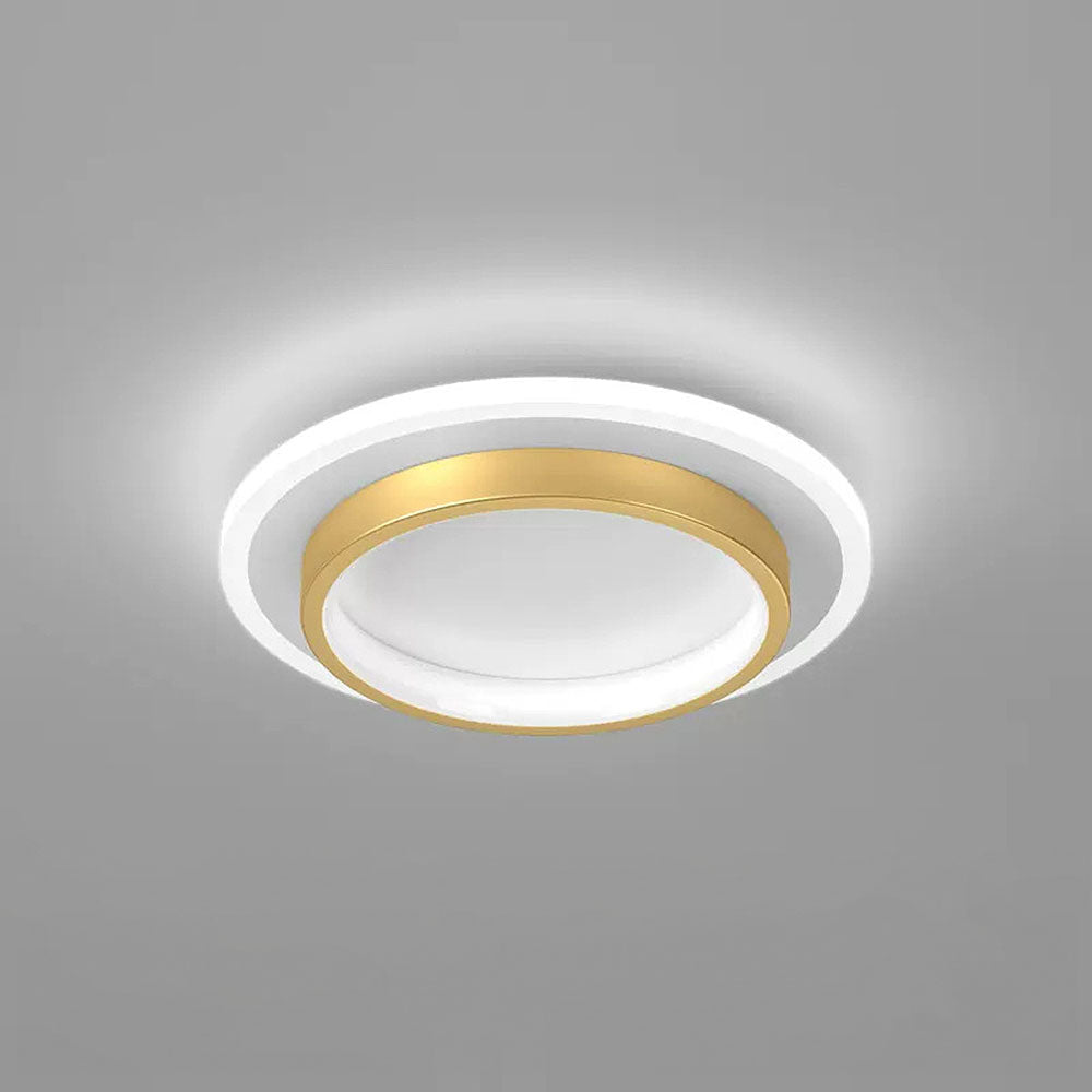 Round Metal Acrylic LED Ceiling Light | Karnz