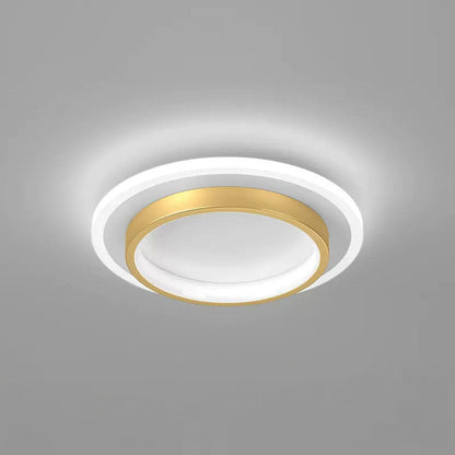 Round Metal Acrylic LED Ceiling Light | Karnz