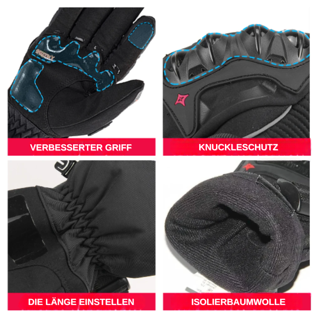 Skanto | Waterproof Motorcycle Gloves