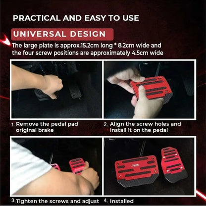 BowLift | Non-slip car foot pedals – more grip & safety while driving