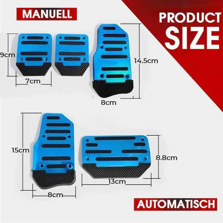 BowLift | Non-slip car foot pedals – more grip & safety while driving