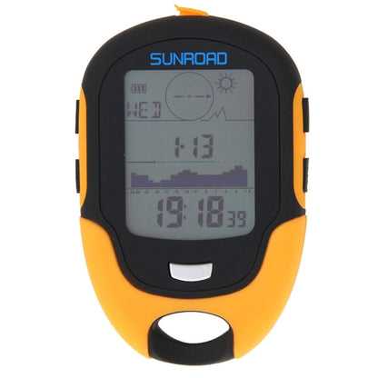 Skanto Skanto | SUNROAD Multi-Function LCD Digital Altimeter with Compass & Barometer & Thermometer & Hygrometer & Weather Forecast & LED Flashlight and Clock