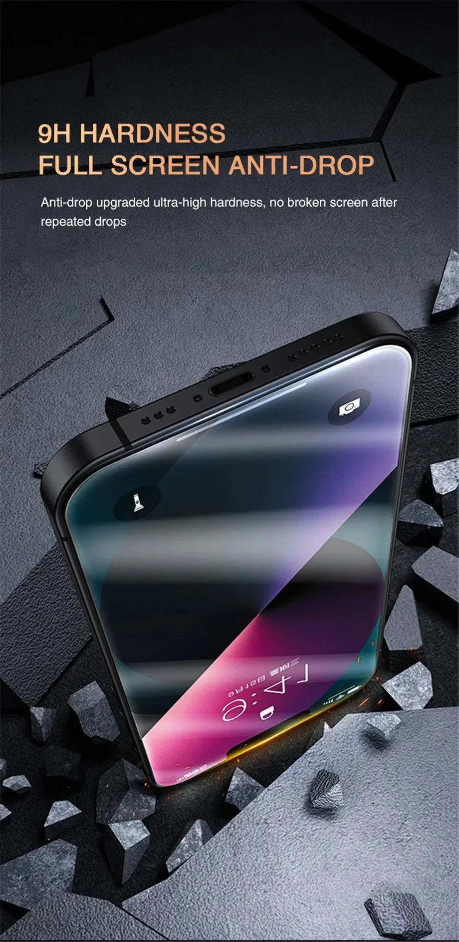 Skanto | Privacy Screen Protector Anti Scratch Shield