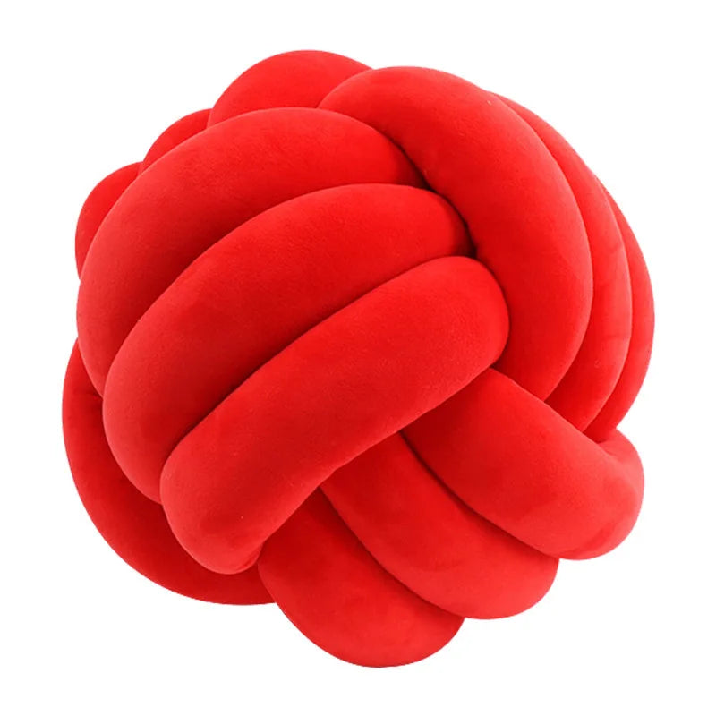 Plush Knot Cushion (Velvet) | Bowlift