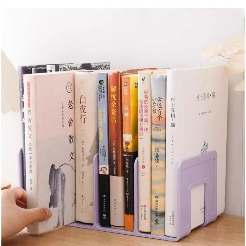 Multi-purpose Bookshelf Organizer