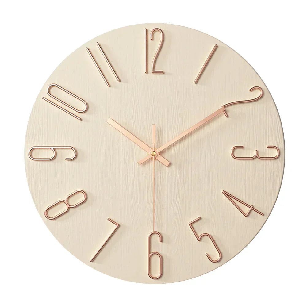 Stylish designer wall clock for elegant interiors