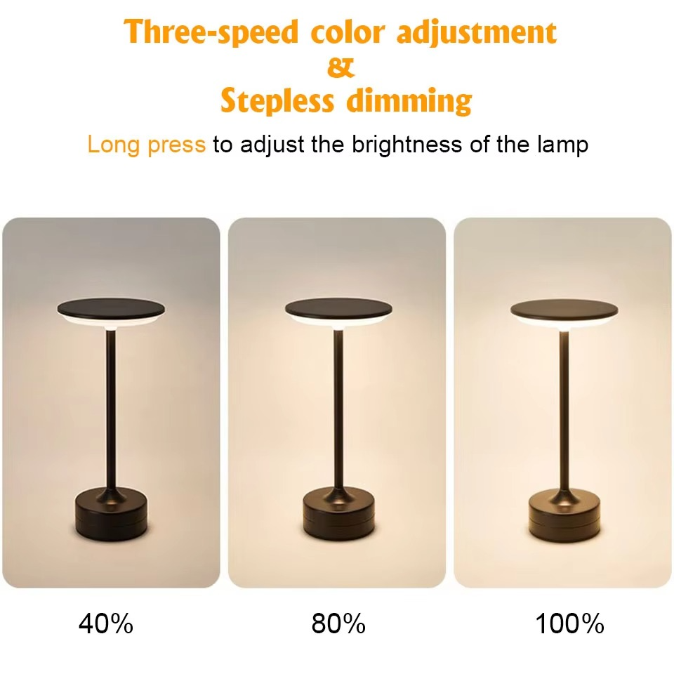 Skanto | USB Rechargeable LED Touch Sensor Table Lamp