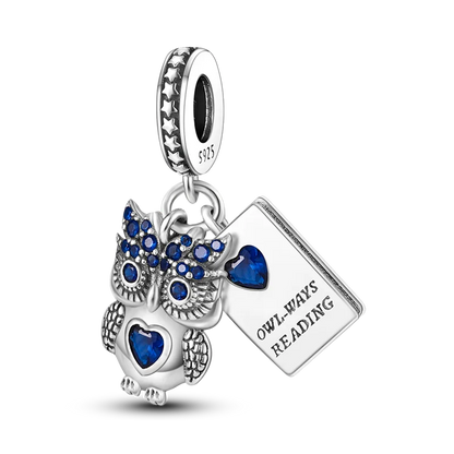 Skanto | 925 Silver Golden Leopard Charm Beads Colorful Chameleon Rhinoceros Lion Scarab Cat Pendant Compatible with Original Pandora Bracelet Jewelry