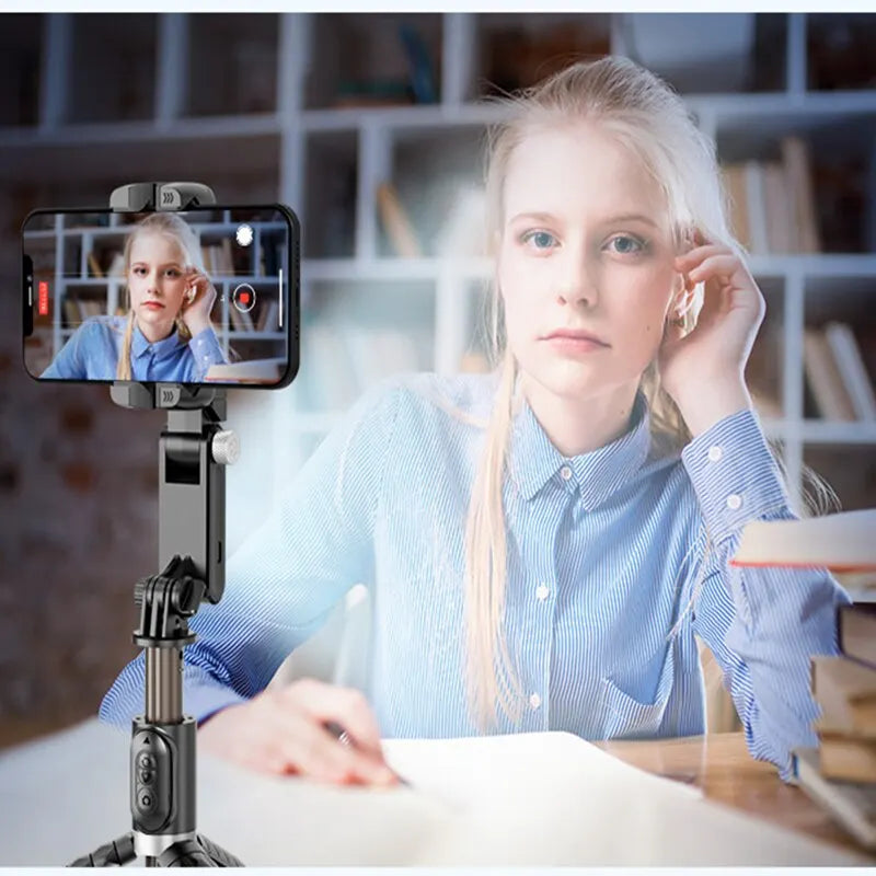 Skanto | 360 Rotation Gimbal Stabilizer Selfie Stick Tripod for iPhone