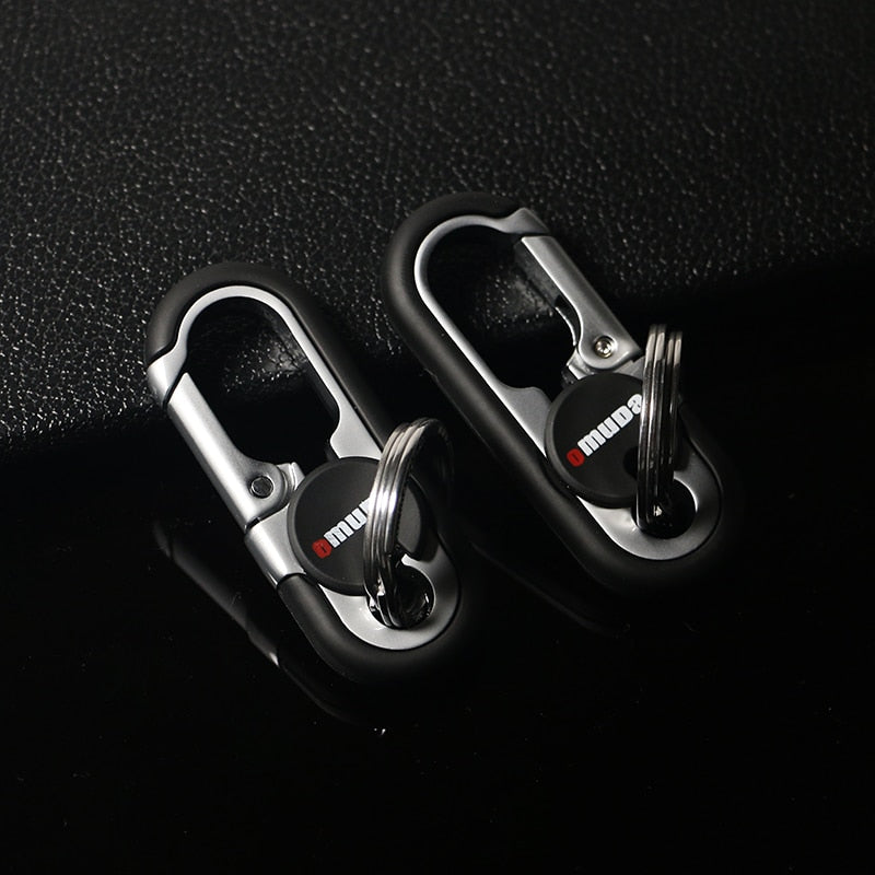 BowLift | Steel Secure Double Ring Hook Keychain