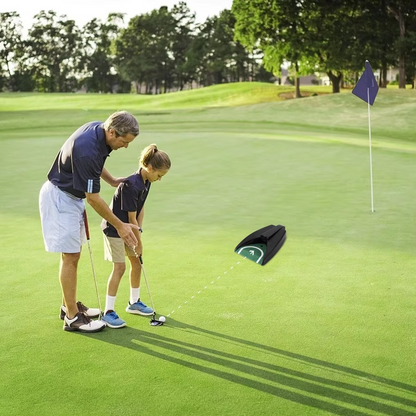 BowLift | Automatic Golf Putting Cup with Ball Return for Indoor and Office Training