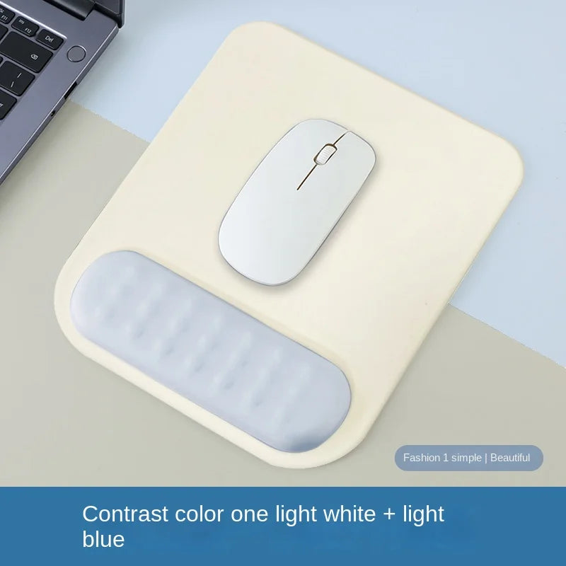 BowLift | Palmira Mouse Pad | Ergonomic & Stylish | Memory Foam Comfort | Non-Slip & Decorative