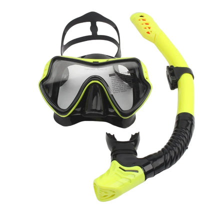 Skanto | Adult Unisex Snorkeling Diving Mask Set with Goggles