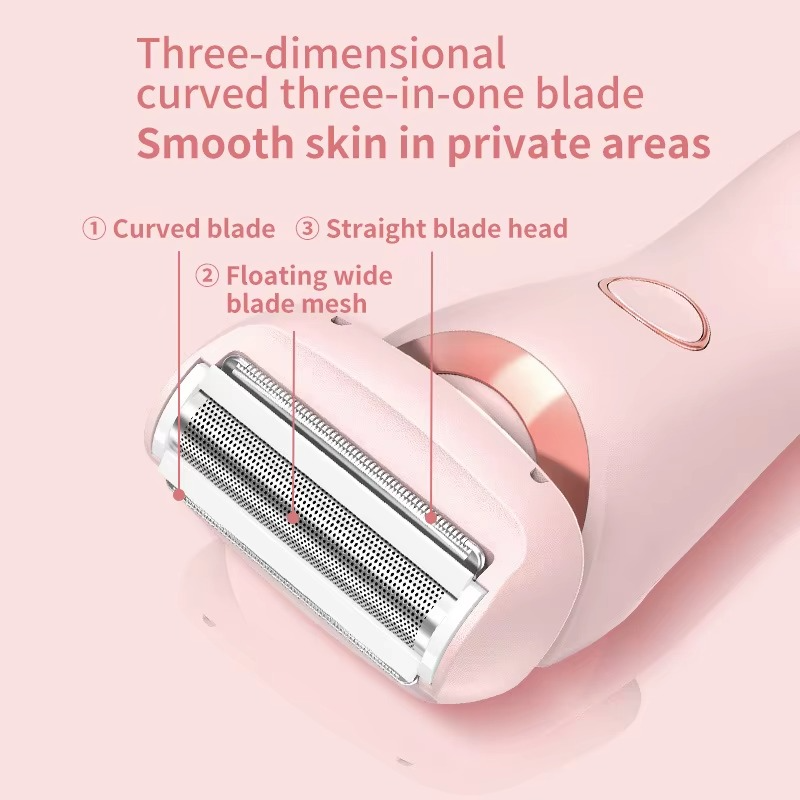 Skanto | 2-in-1 Women's Cordless Hair Remover Razor and Bikini Trimmer