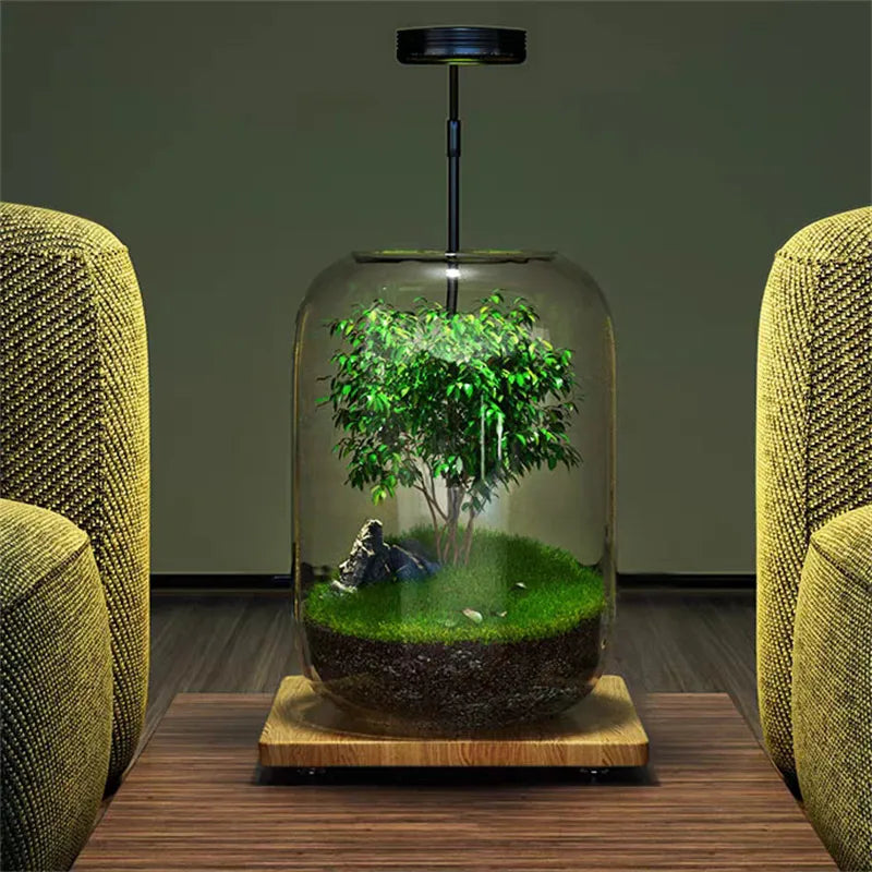 Micro Landscape Green Oasis Glass Vase | Karnz