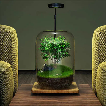 Micro Landscape Green Oasis Glass Vase | Karnz