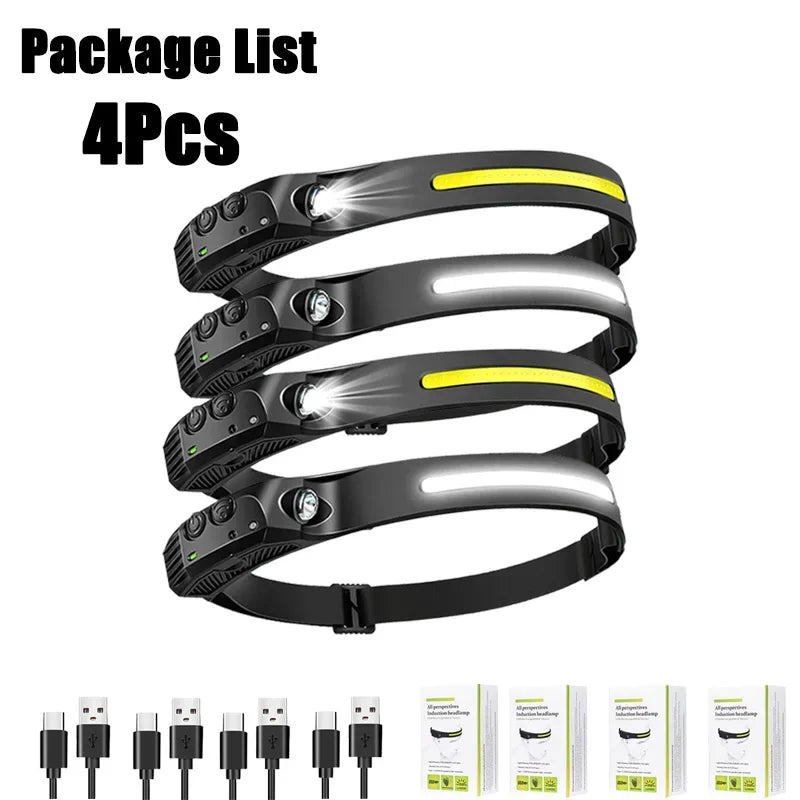 BowLift | Rechargeable LED Emergency Headlamp – Hands-Free Light During Power Outage