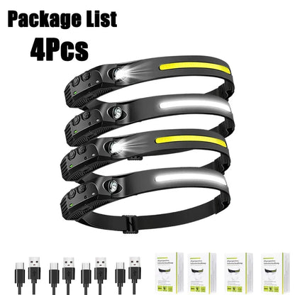 BowLift | Rechargeable LED Emergency Headlamp – Hands-Free Light During Power Outage