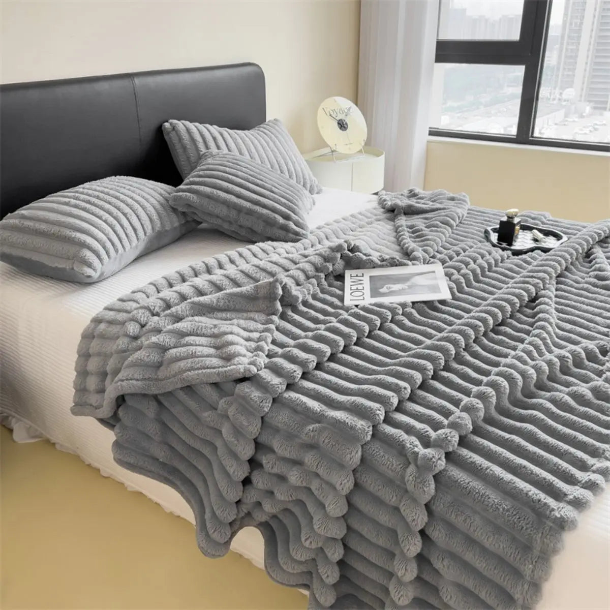 Super soft luxurious cuddle blanket