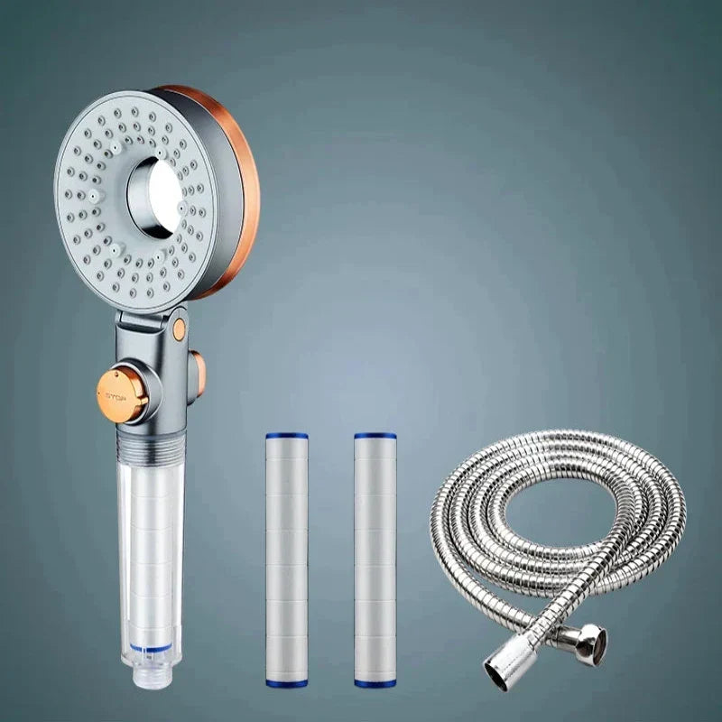 RainBoost - Luxury Shower Head with Water Saving Bowlift