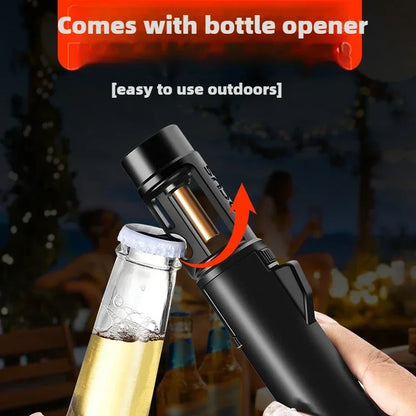 BowLift | Multi-Use Bottle Opener Windproof Jet Torch Lighter