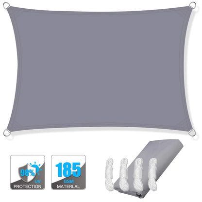 BowLift | Waterproof Rectangular Sun Shade Sail with UV Protection & Mounting Kits – ShadeGuard