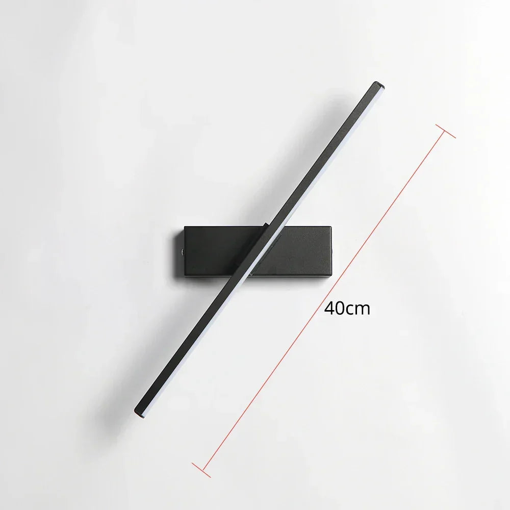 Karnz | AuroLite Adjustable LED Wall Light | 330° Swivel | Modern Design for Bedroom & Living Room | Aluminum