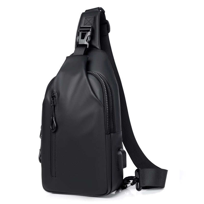 BowLift | Korean City Waterproof USB Charging Crossbody Bag