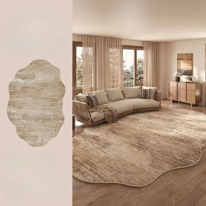 Skanto | Irregular Plush Washable Rug for Bedroom and Living Room