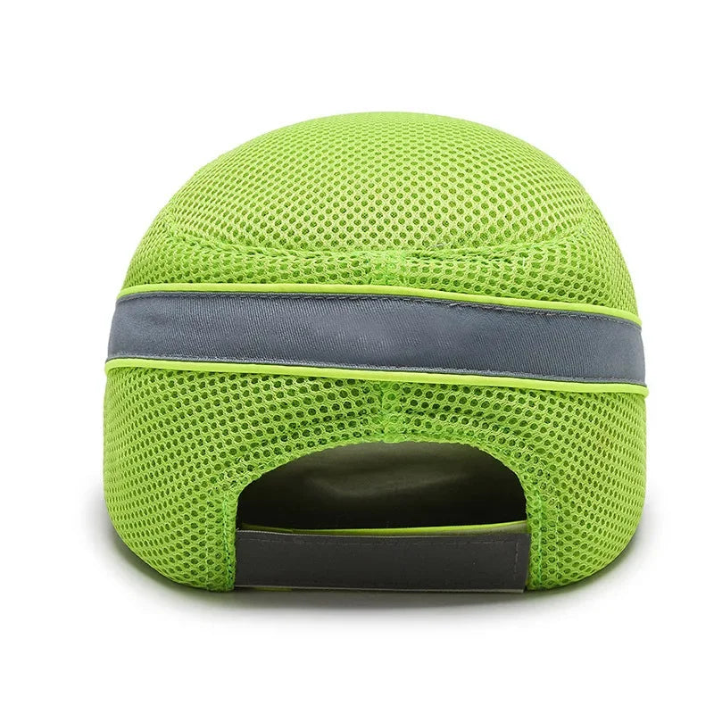 Skanto | Red Safety Bump Cap - Helmet with Hard ABS Inner Core for Head Protection at Home, Work, and Factory