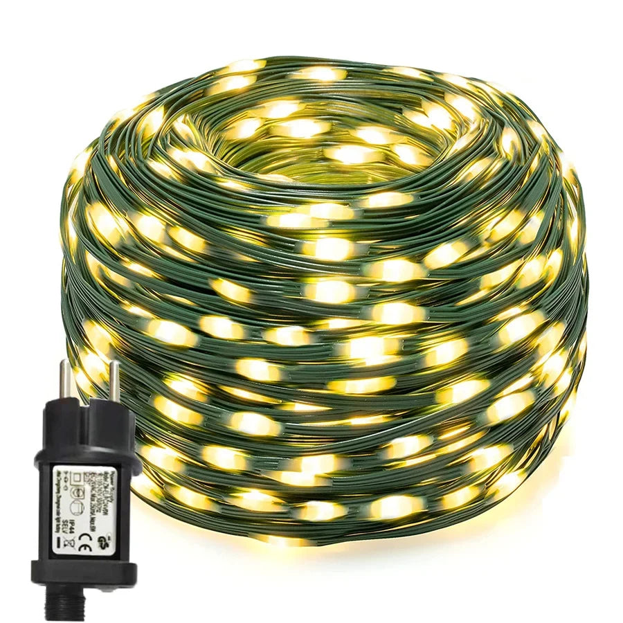 BowLift | VerdeLicht Waterproof LED Garland – Outdoor Lighting for Garden and Terrace
