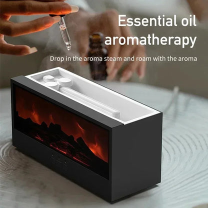 Fireplace Flame Mist Humidifier | Skanto