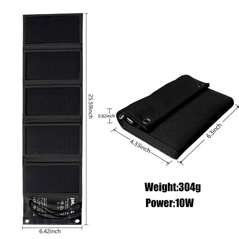 Skanto | Portable Solar Panel USB Power Bank