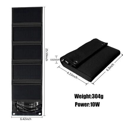 Skanto | Portable Solar Panel USB Power Bank