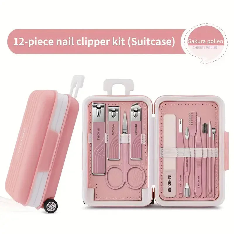 Skanto | 2023 New Anti-Splash Nail Clipper - Large Easy Nail Trimmer for Thick and Hard Nails, Household Items