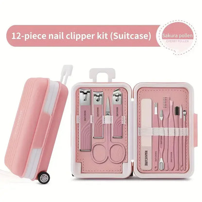 Skanto | 2023 New Anti-Splash Nail Clipper - Large Easy Nail Trimmer for Thick and Hard Nails, Household Items
