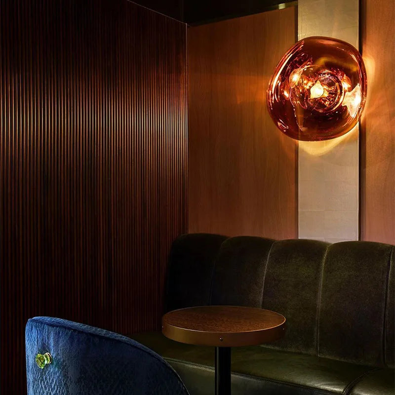 Modern Lava wall light in Scandinavian style