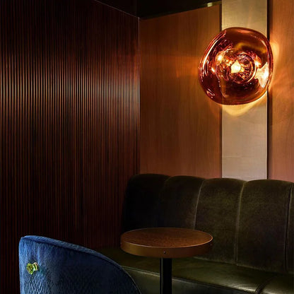 Modern Lava wall light in Scandinavian style