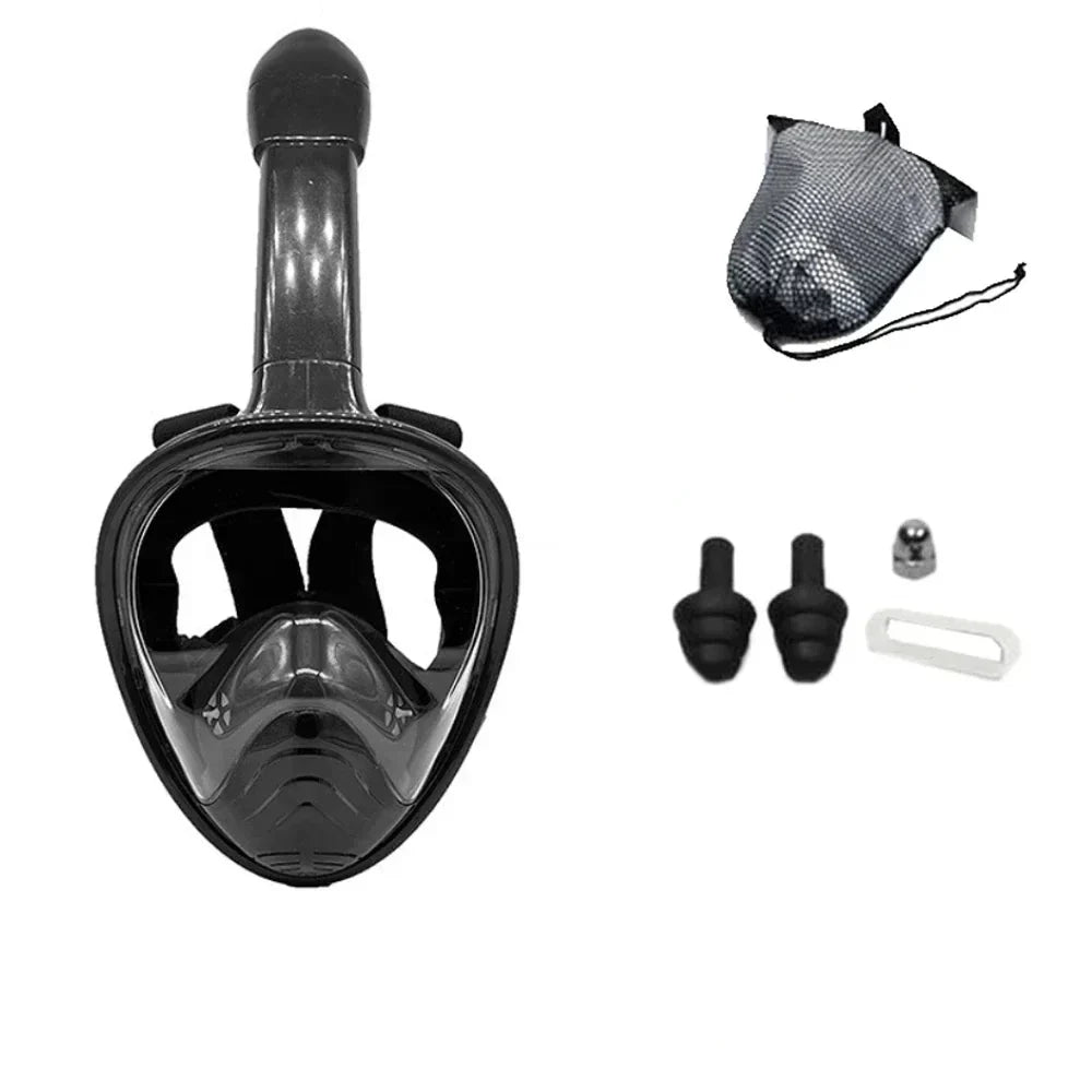 BowLift | Oceavue Snorkel Mask | 180° Full Face | Anti-Fog & Leak Proof | For Kids & Adults