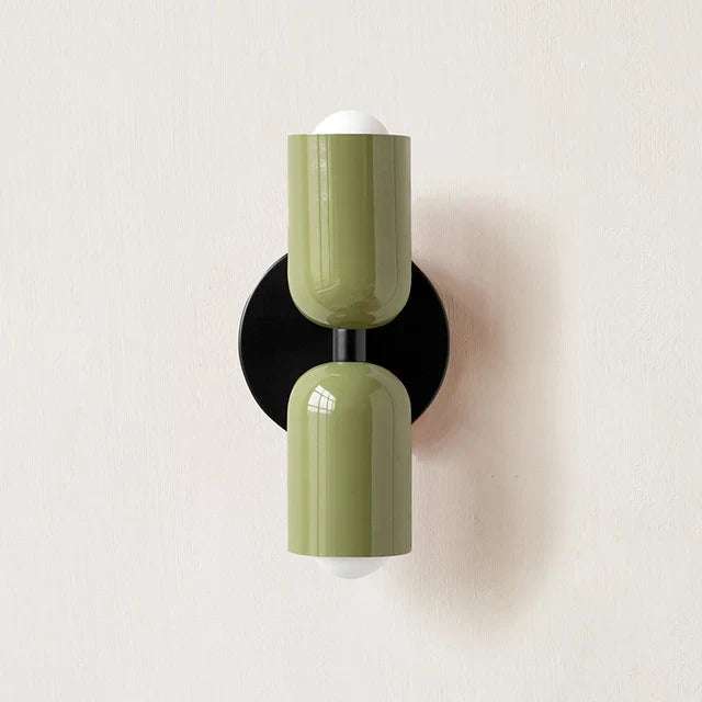 Skanto | Modern LED Wall Lamp Colorful Nordic Wall Lamp Room Decor Indoor Lighting Wall Lamps for Bedroom Nightstand Living Room Lamp
