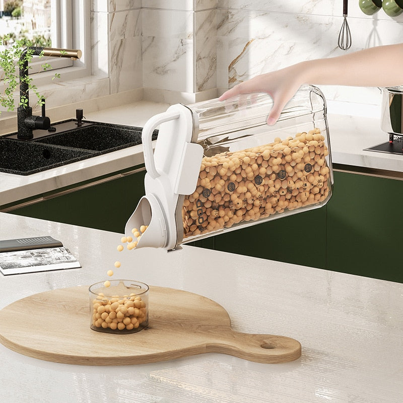 BowLift | Transparent Measuring Food Storage Dispenser
