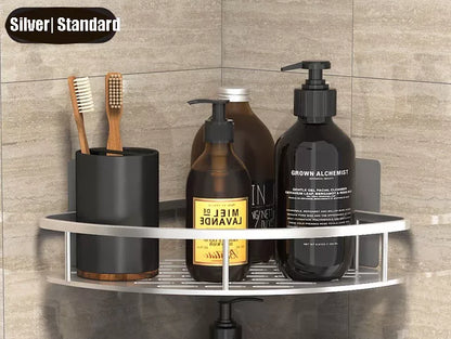 No-Drill Shower Corner Shelf