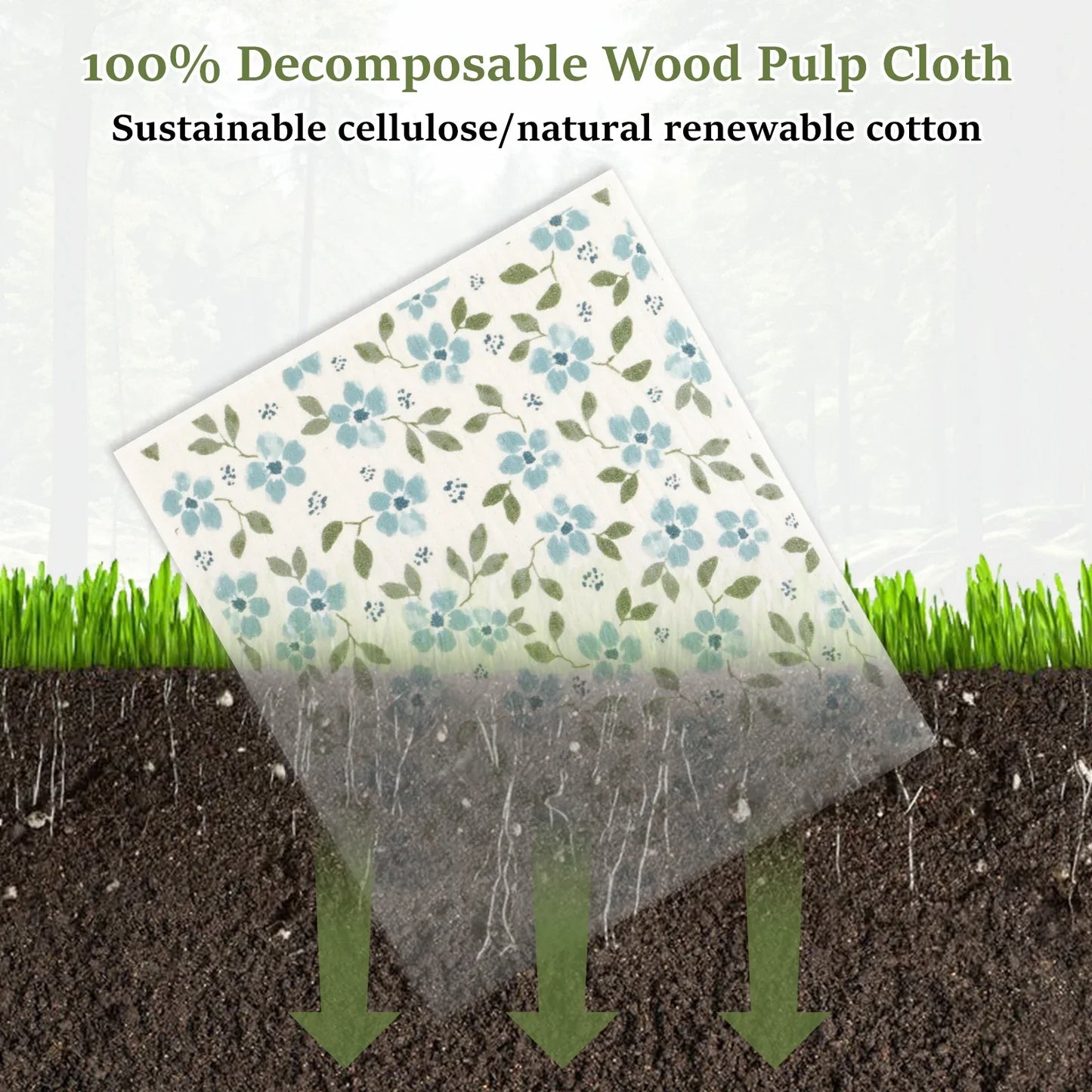 BowLift | Quick Absorbing Reusable Cleaning Cloth